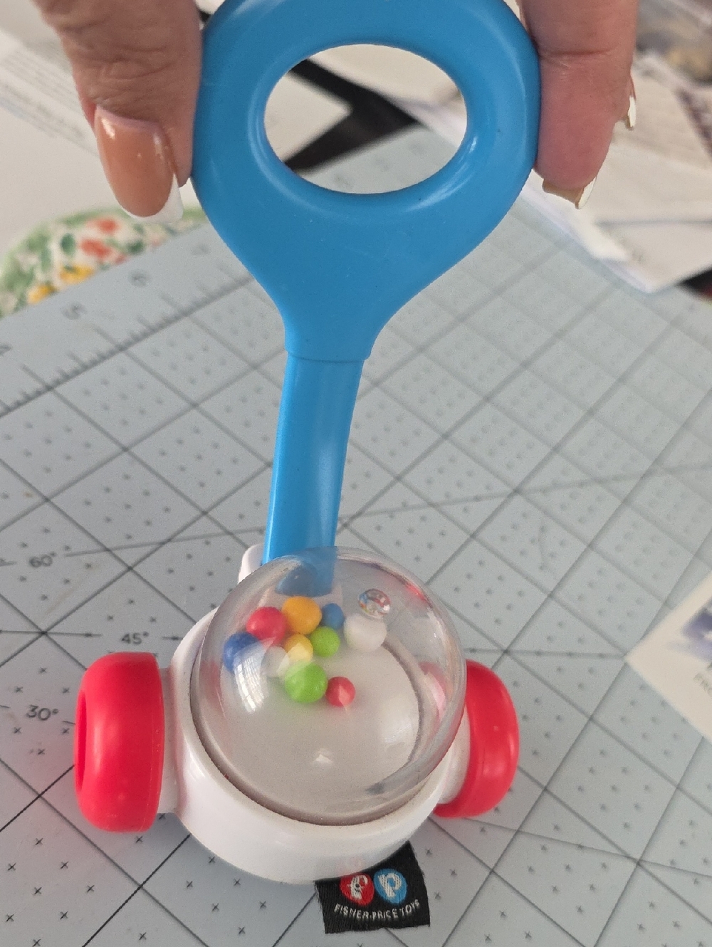 Fisher-Price Mini Mattel Corn Popper Toy